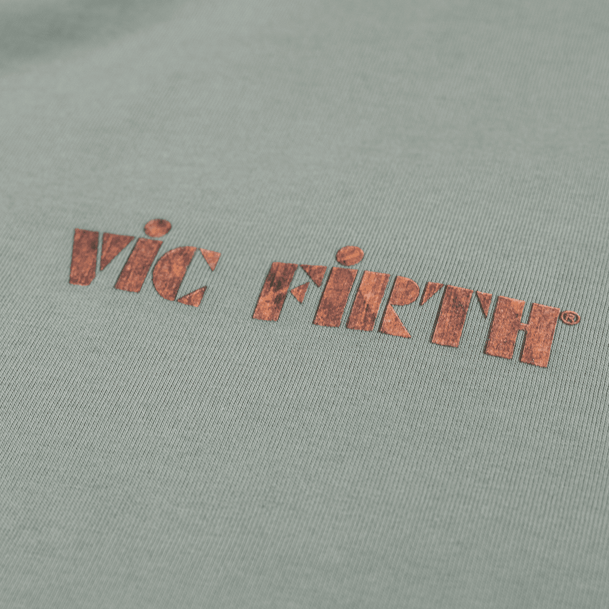 "M" T-shirt Sage Woodgrain