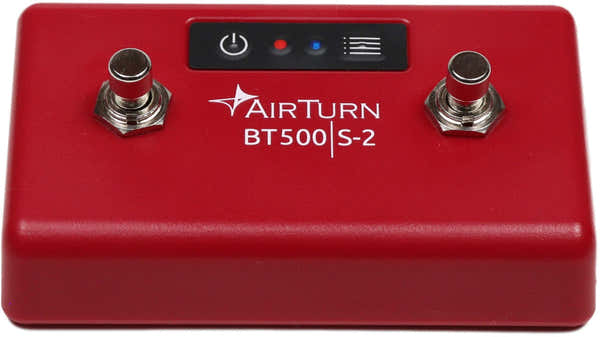 Airturn BT500S 2 Foot Switch Controller