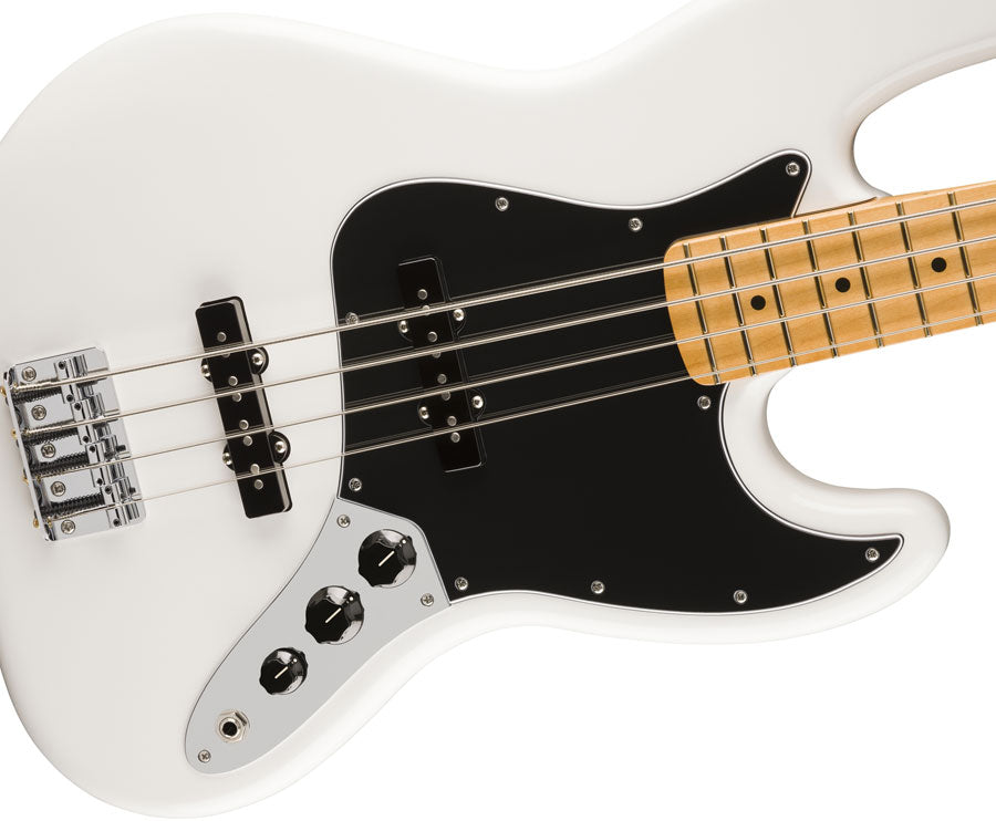 Jazz Bass Player II MN Polar White