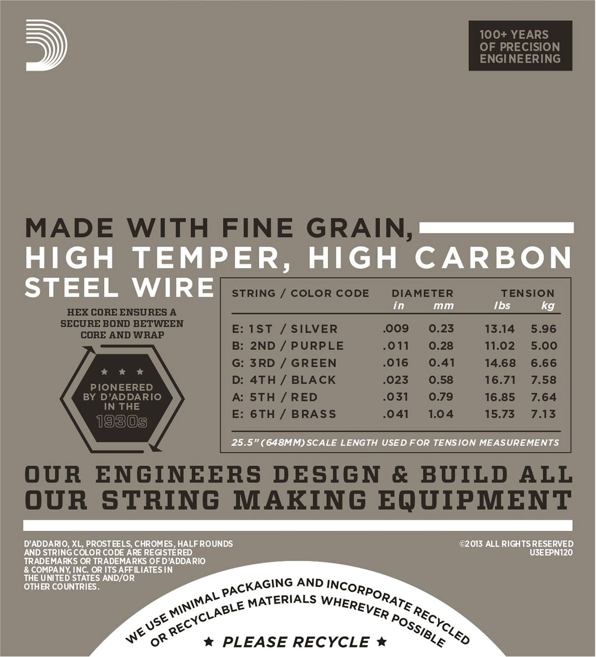 EPN120 Pure Nickel Super Light 9-41