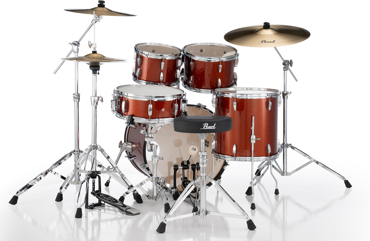 Roadshow+ rock 22 + B-50 + Pack Sabian Solar Burnt Orange Sparkle