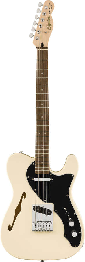 Telecaster Thinline Affinity Lrl Olympic White