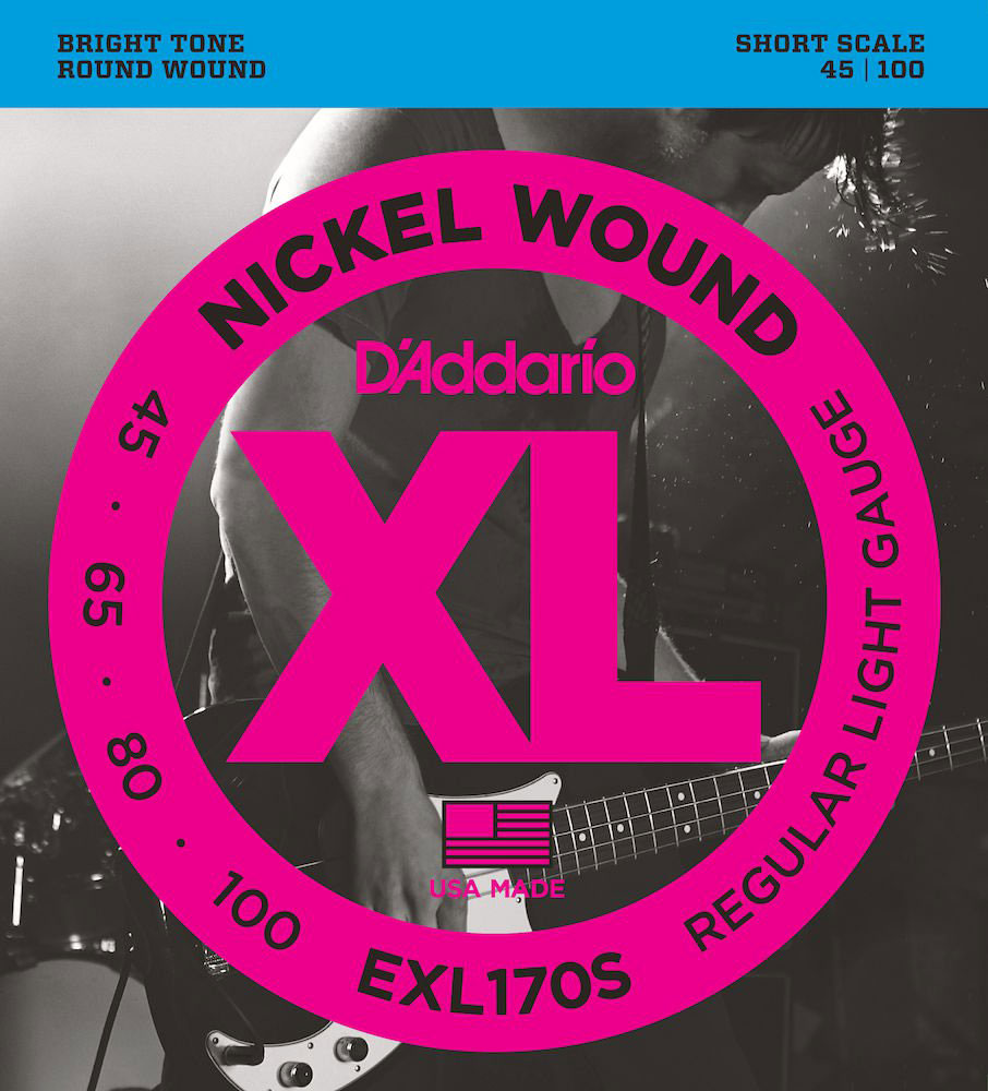 EXL170s Nickel Wound Short Scale Light 45-100