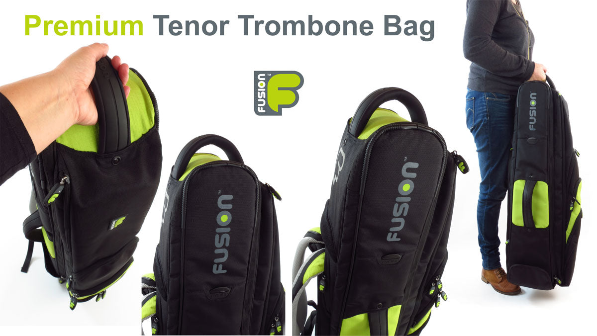 Housse Premium Noire/Verte Trombone