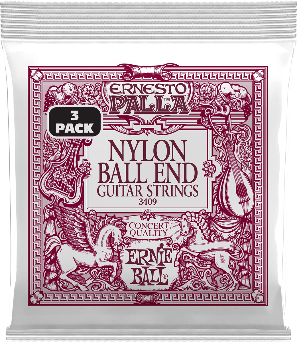3409 Pack de 3 Nylon Ball End 28-42
