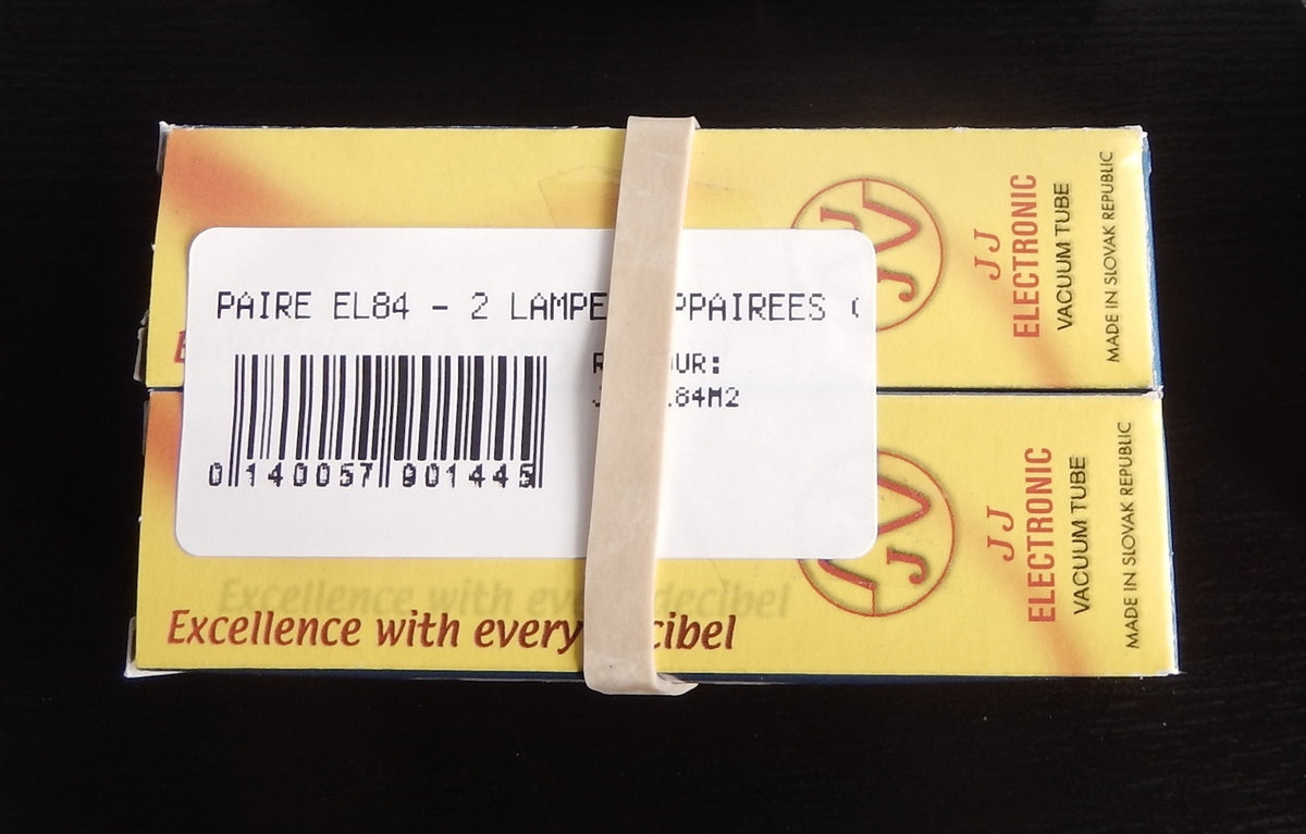 Paire EL84 - 2 Lampes Appairees (matched Pair)