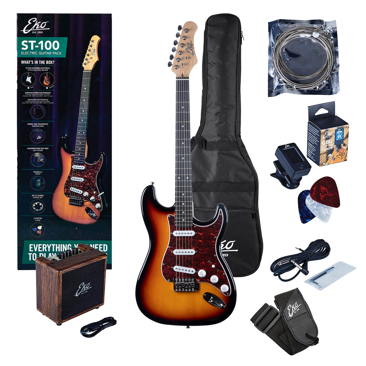 Pack ST 100 Sunburst