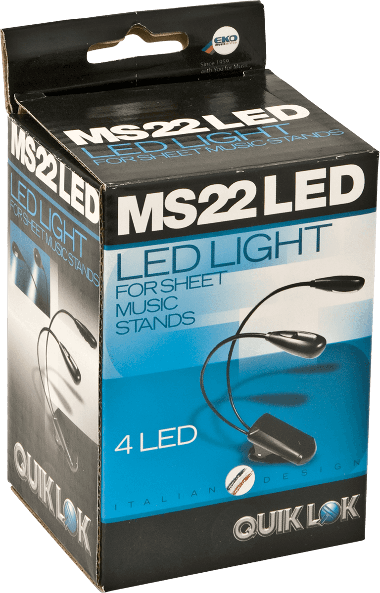 MS22led Lampe 4 Led Pour Pupitre avec Clamp