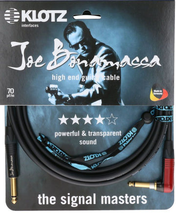 Joe Bonamassa Guitar 3M Jack Mono - Silent Plug Coudé,