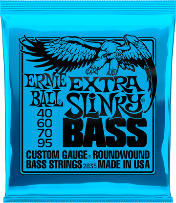 2835 Custom Gauge Roundwound Extra Slinky 40-95