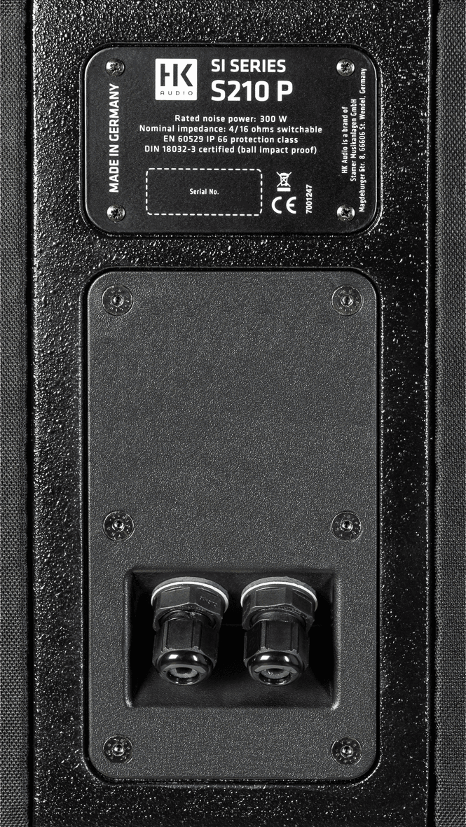 SP210V - Caisson De Basse Passif