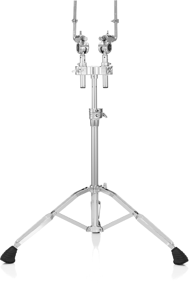 T-1035L Stand Double Toms Avec Attache GYROLOCK-L