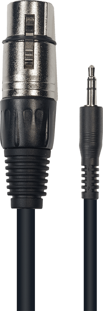 Cordon Jack Stéréo 3,5 Mm Xlr Fem. 3 M