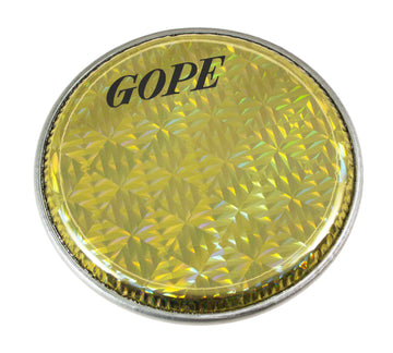 HHOL10-y - Peau Double Holographique 10" Jaune