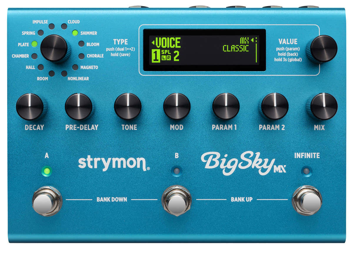 Big Sky MX Dual Reverb Midi