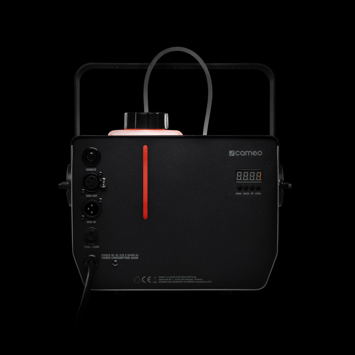 Phantom H2 - Machine Brouillard Compacte Avec Clairage Bicolore et Indicateur Du Niveau De Rempli