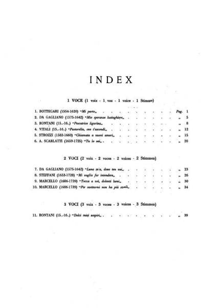 Antiche Gemme Italiane - Chant et Piano
