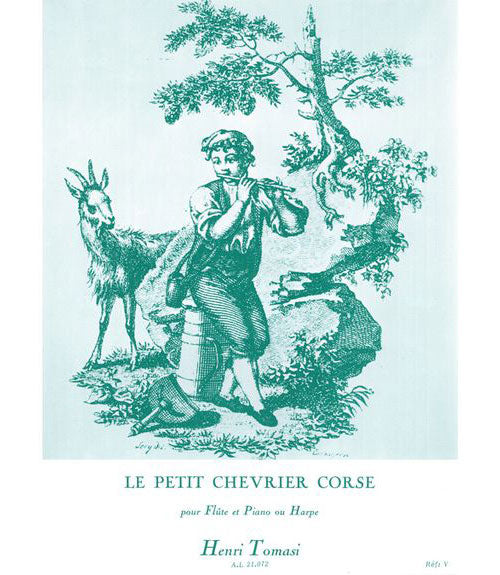 Leduc Tomasi Henri - Le Petit Chevrier Corse - Flute et Piano