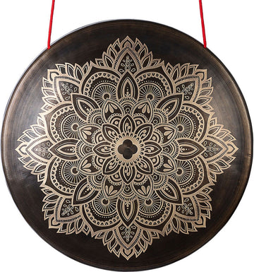 Chau Gong 24" Mandala floral