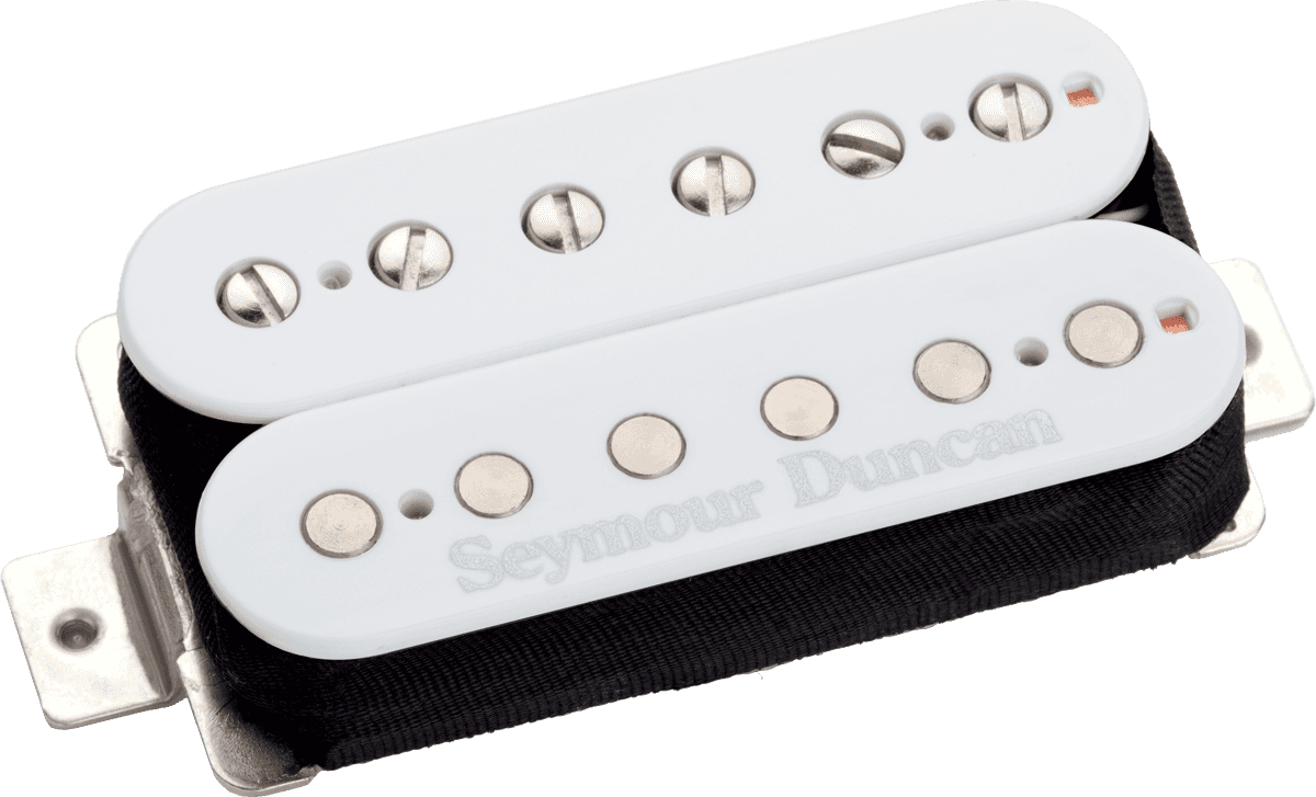 SH-6N-W - Duncan Distortion Manche Blanc