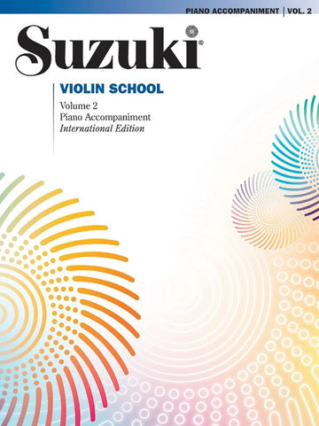 Suzuki Violin School Violin Part Vol.2 + Piano