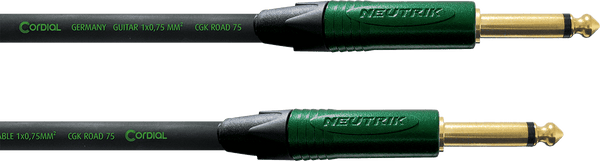 Cable Guitare Jack 6 M Vert