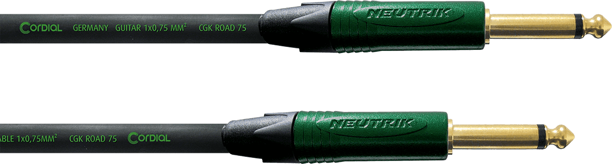 Cable Guitare Jack 6 M Vert