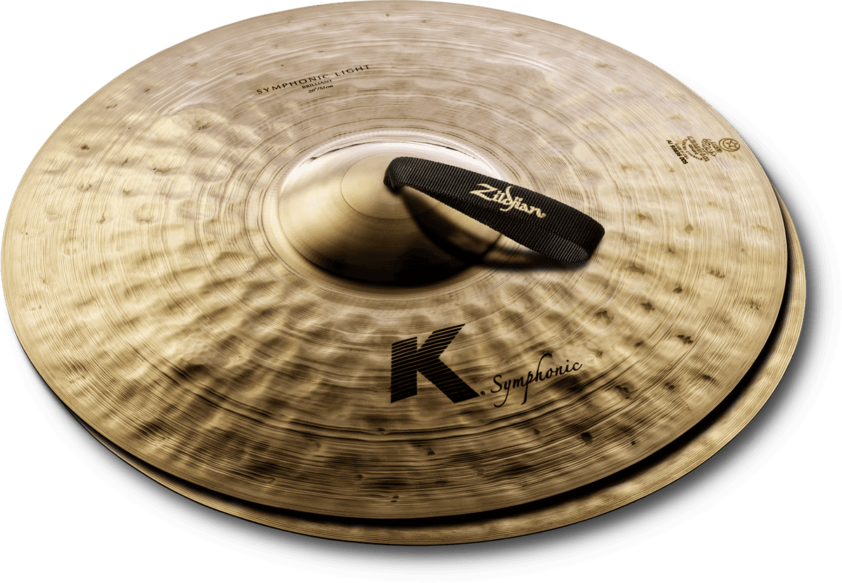 Zildjian K2018 K-Series Symphonic 20 Light Brilliant Paire