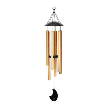 Chimes Sonic Energy Moon 32" Bronze