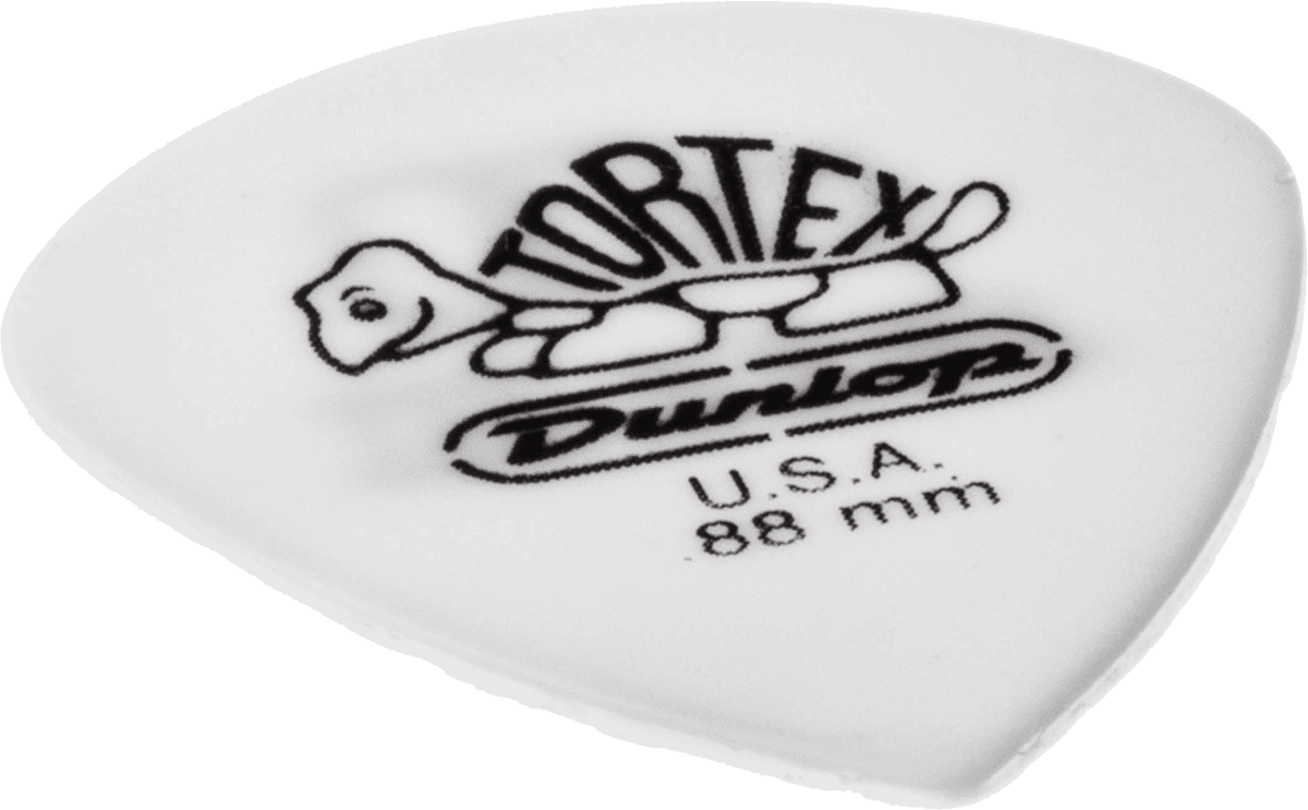 12 x 0,88mm Tortex White Jazz III