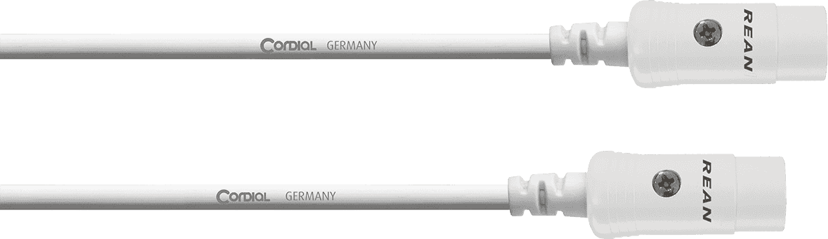CABLE MIDI 3 M BLANC