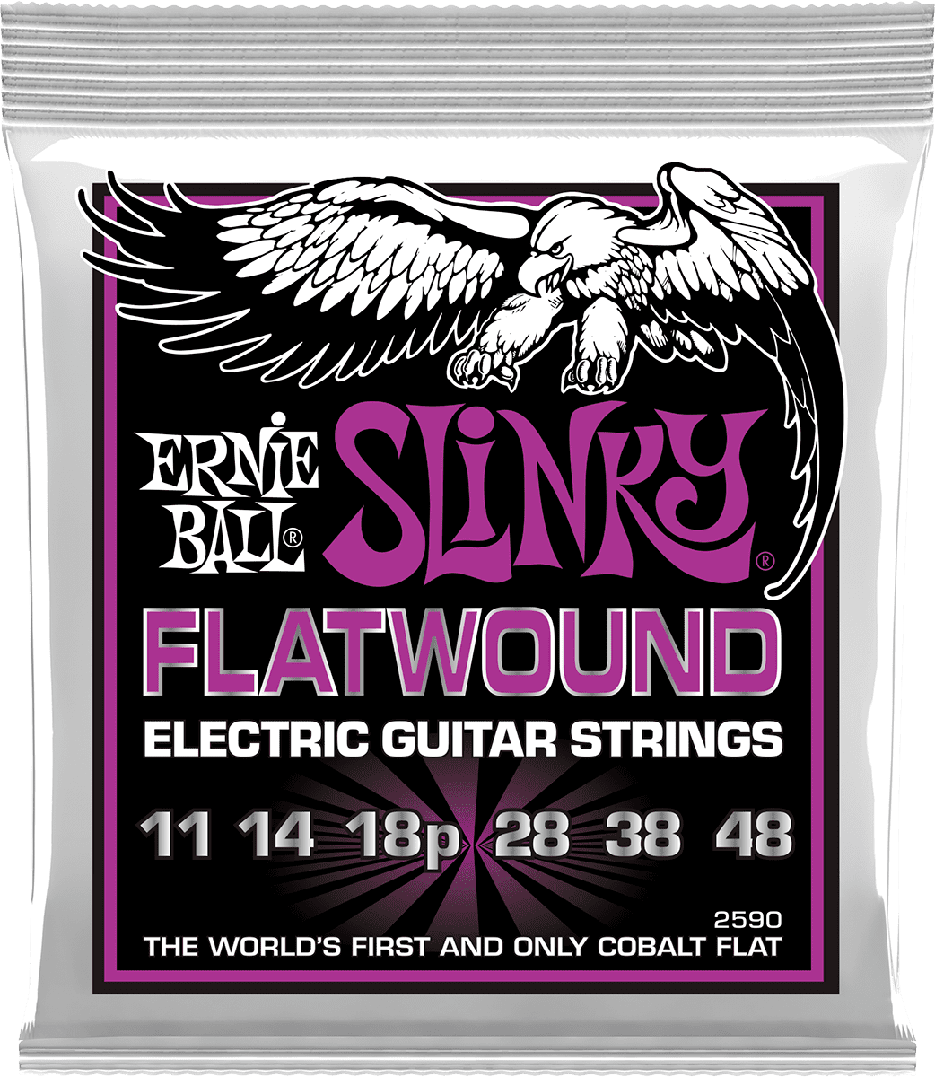 2590 Filet Plat Power Slinky Flatwound 11 - 48