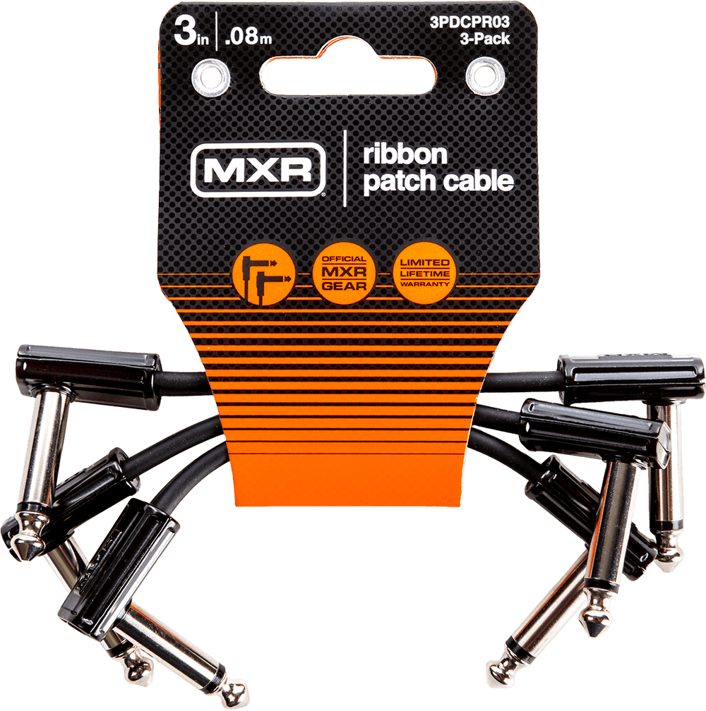 MXR Cables Ribbon Cable Patch Pack 3