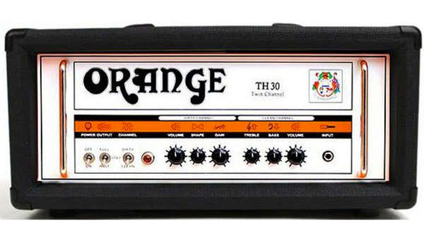 Thunder Tête 30W Guitare 2 Canaux Noire