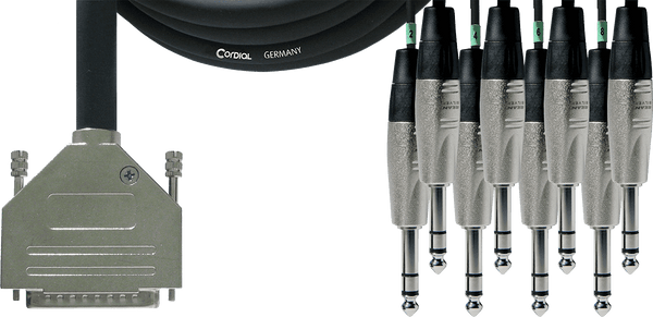 Câble Interface SUB-d/8 Jack Stéréo 3 M