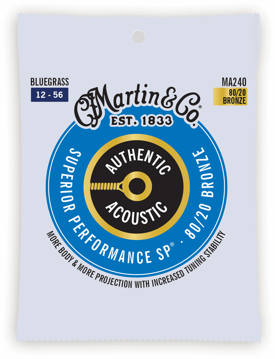 MA240 Authentic 80/20 Bronze SP Bluegrass 12-56