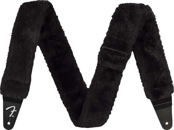 Poodle Plush Strap Black