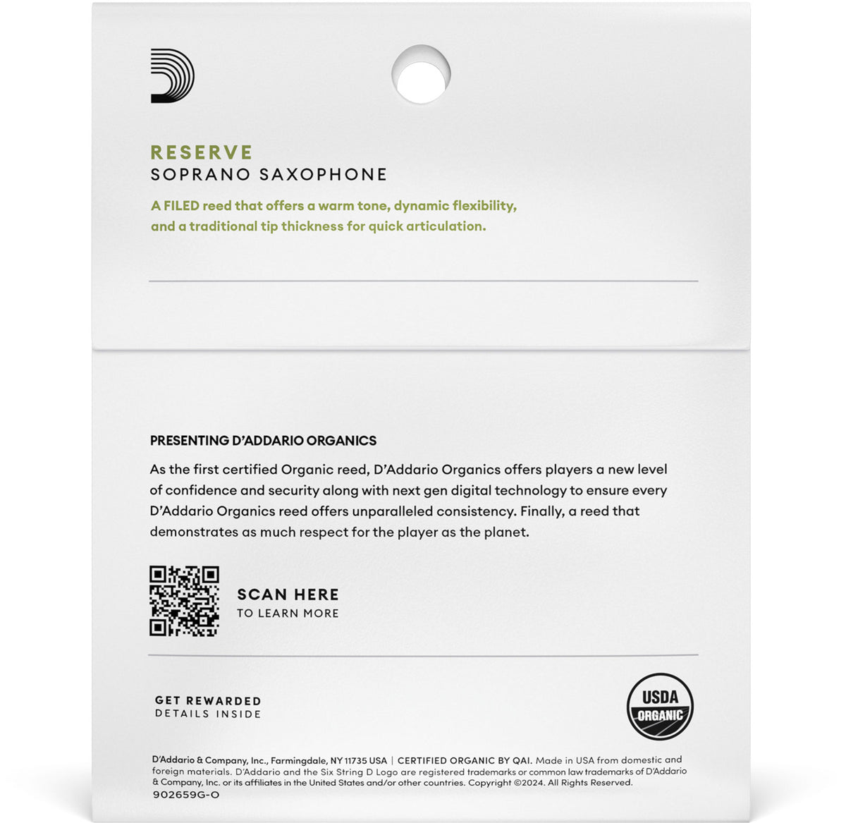 Organic Reserve 3,0 Sax Soprano (x 3)