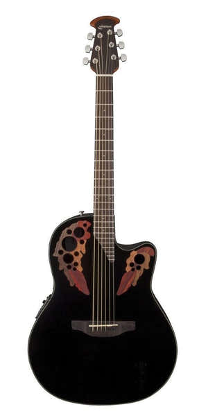 Ovation Celebrity Elite Mid Cutaway Noir CE44-5-G