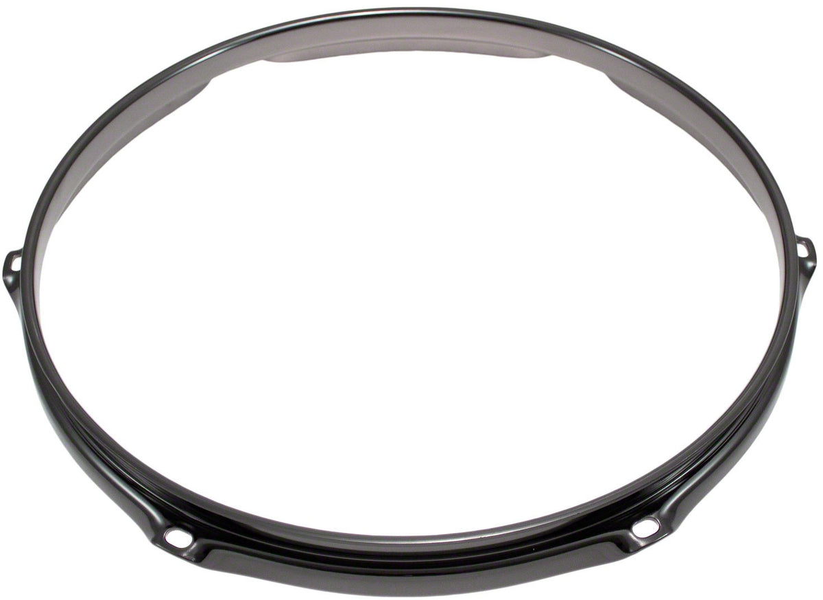 H30-12-6BK - Cercle 12" 6 Tirants Noir Super Triple Flange 3.0mm