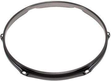 H30-12-6BK - Cercle 12" 6 Tirants Noir Super Triple Flange 3.0mm