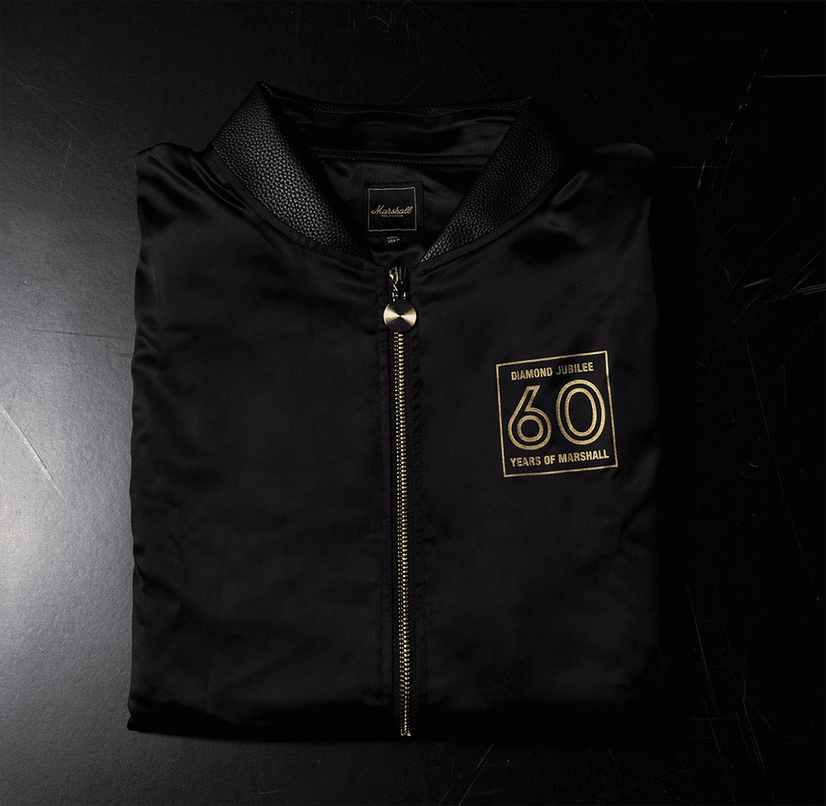 "XXL" 60th Anniversary Satin Bomber Jacket
