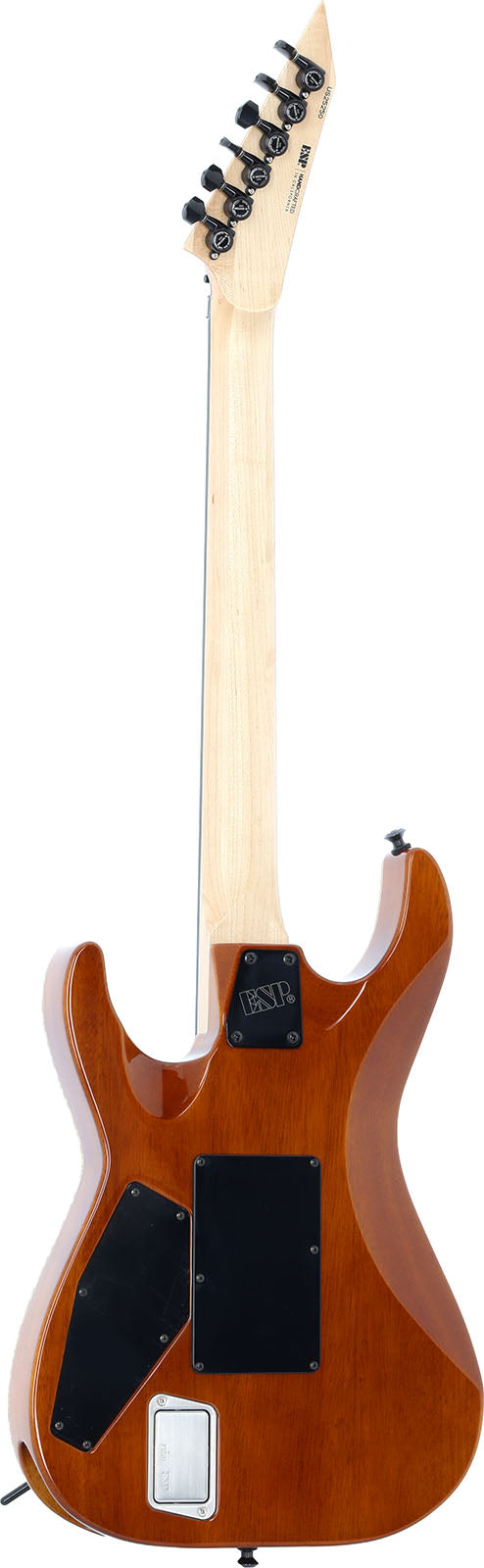 M-II DX USA FR Flamed Maple Blue Moon EMG