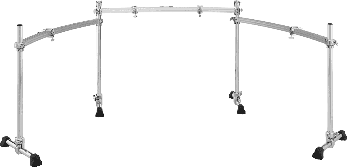 DR513C Rack Batterie 3 Barres Courbes + Clamps