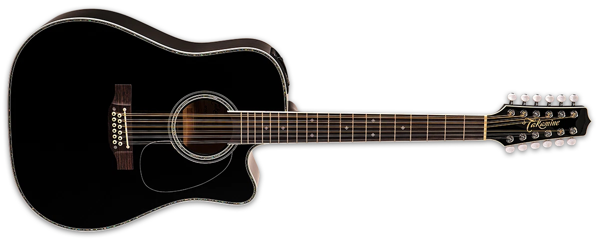 EF381DX 12 CW Japon Dreadnought Black
