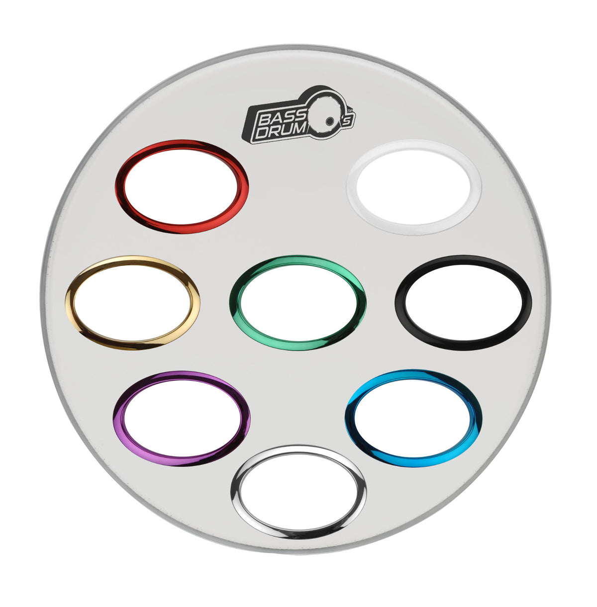 HOP6 - Anneau De Renfort 6" Ovale Violet