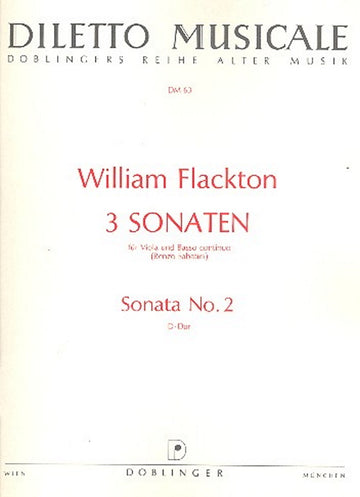 Flackton William - Sonata D-dur - Alto & Piano