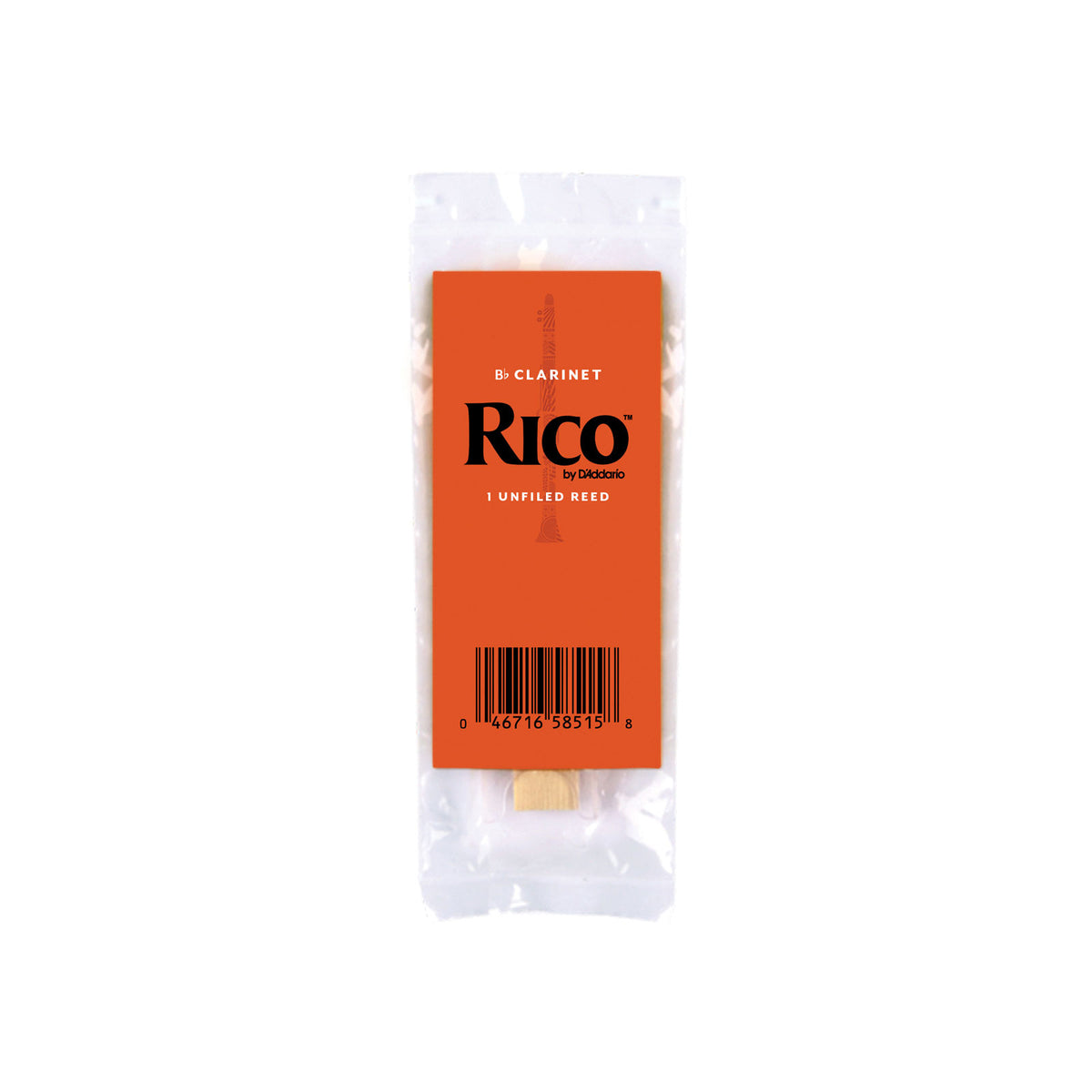 RCA0125-B50 - Anches Clarinette Sib Rico 2.5 (PACK 50)