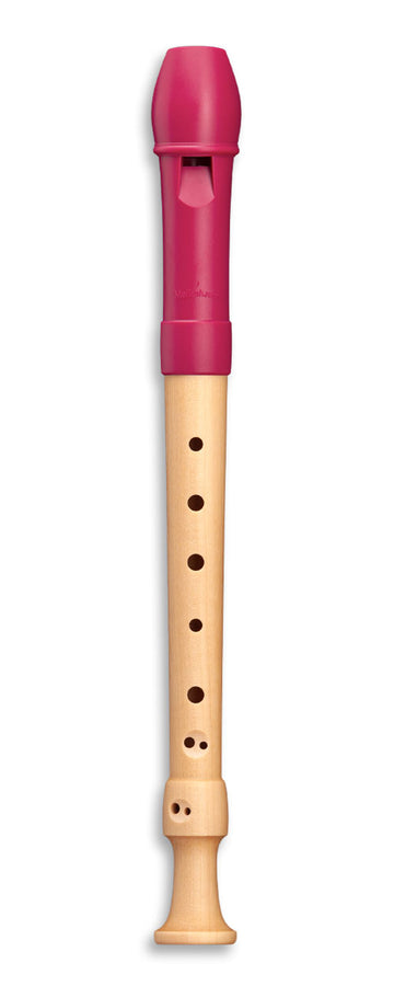 Soprano Fipple 17412 - Fuchsia (doigté Baroque)