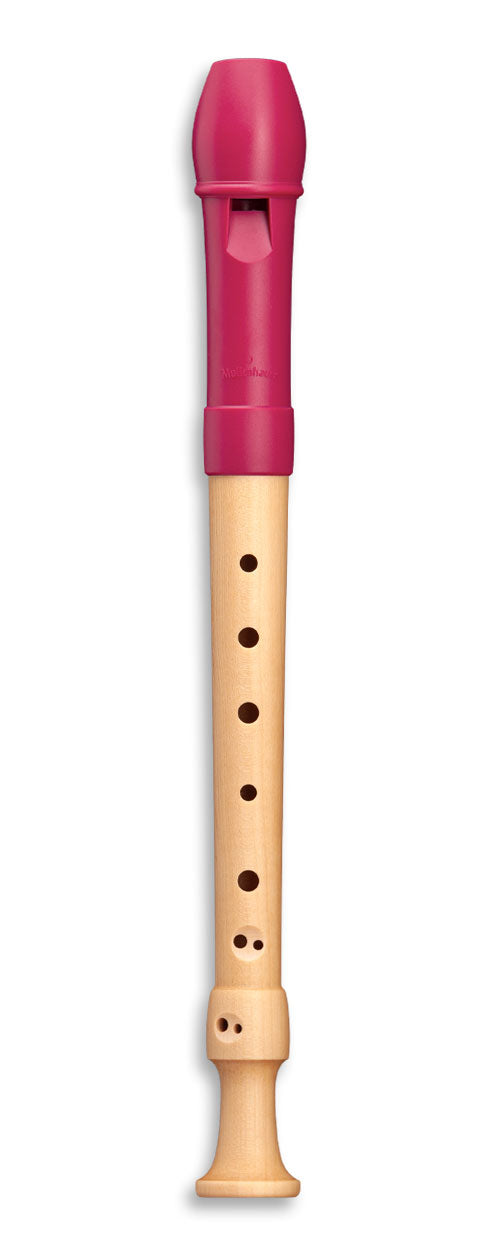 Soprano Fipple 17412 - Fuchsia (doigté Baroque)